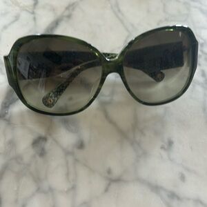 Women’s large Coach sunglasses